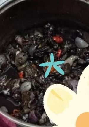 Foto resep Sambal Cumi Hitam Bawang Merah
