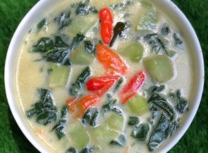 Foto resep Bobor bayam manisa santan
