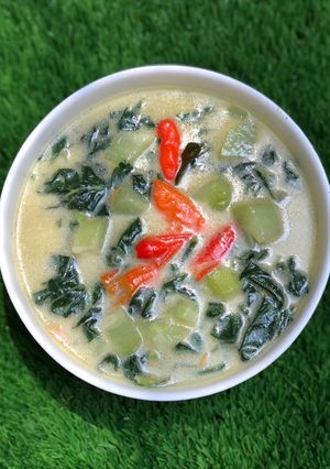 Foto resep Bobor bayam manisa santan