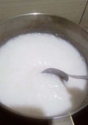 Foto resep Bubur beras (nasi) instan (cepat)