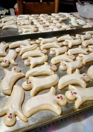 Una foto de Galletas para día de muertos