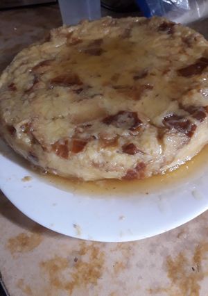 Una foto de Budín de pan