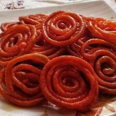Instant jalebi A picture of Instant jalebi.