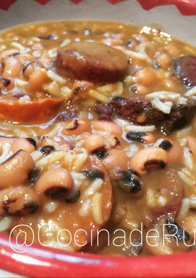 Una foto de Potaje de frijoles