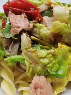 Una foto de Ensalada de pasta sin gluten