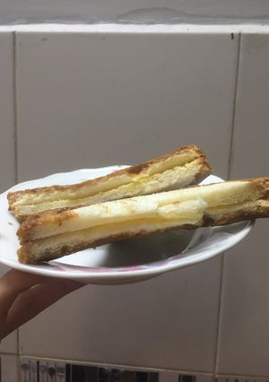 Hình của món Paparoti siêu lười từ sandwich???.