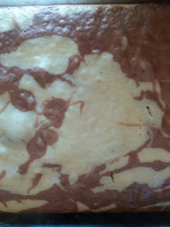Una foto de Torta marmolada sin aceite y huevo