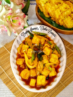 Foto resep Tumis Jamur Tahu Buncis