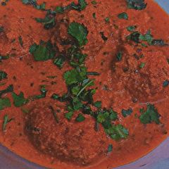 A picture of Mix veg kofta curry.