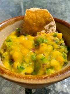 A picture of Mango Salsa.