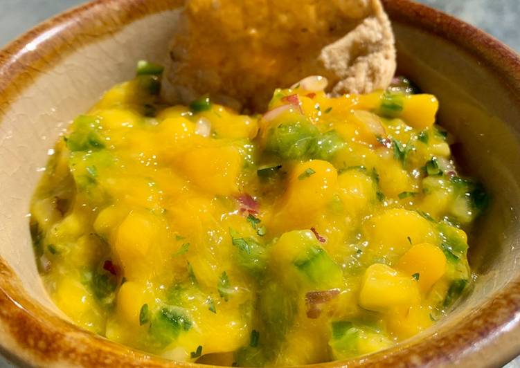 Recipe of Super Quick Mango Salsa