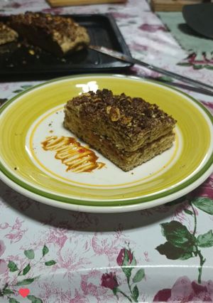 Una foto de Pan dulce con galletas de vainilla