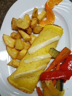 Una foto de Crêepe de pollo