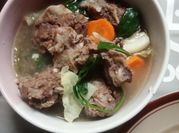 Gambar resep sop gajih sapi tulangan
