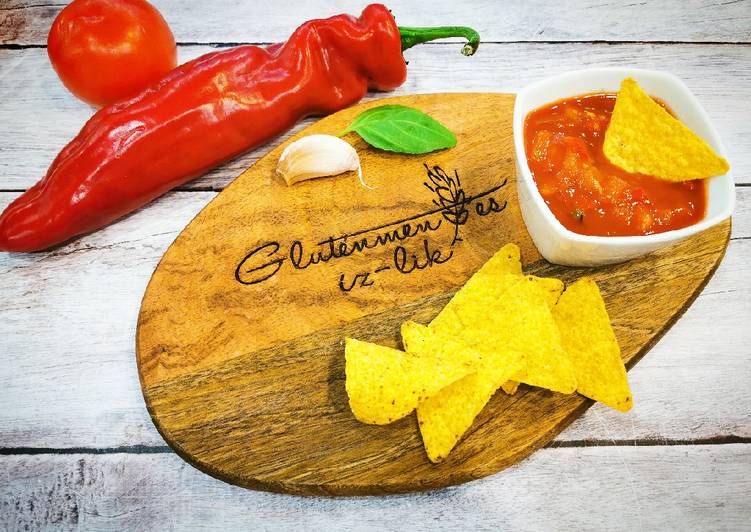 Salsa szósz 5 perc alatt recept foto