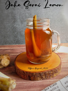 Foto resep Minuman Jahe serai lemon