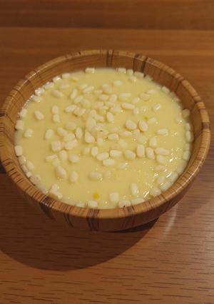 A picture of Corn 🌽 Kheer 😋.