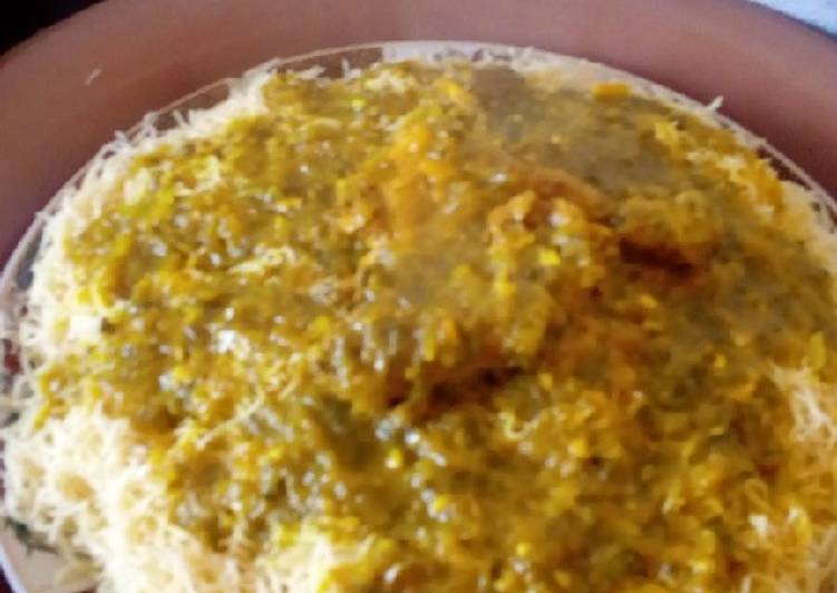 شعيرية سفة بدجاج