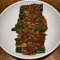 A picture of Lady Finger with Dried Shrimp Sauce.