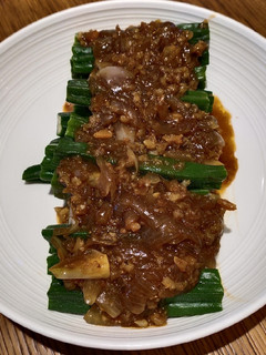 A picture of Lady Finger with Dried Shrimp Sauce.