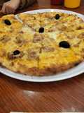 Three Cheese and Tuna Pizza 🍕