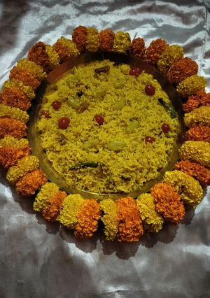 A picture of Grapes pulao.