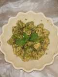 Hara bhra creamy chicken