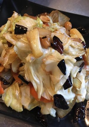 宮保高麗菜 的食譜成品照片