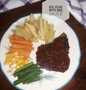 Langkah Mudah untuk Membuat Resep Beef Steak With BBQ Sauce yang Bisa Manjain Lidah Anti Ribet, Mantap Sekali