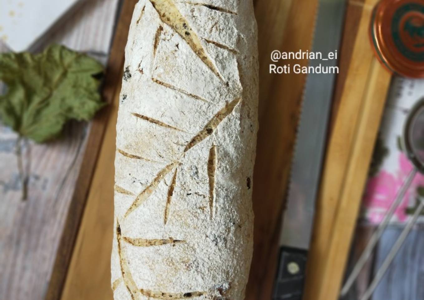 Roti Gandum Sehat Tanpa Ulen