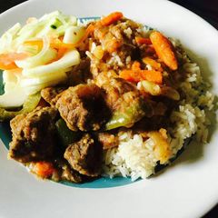Beef stew A picture of Beef stew.