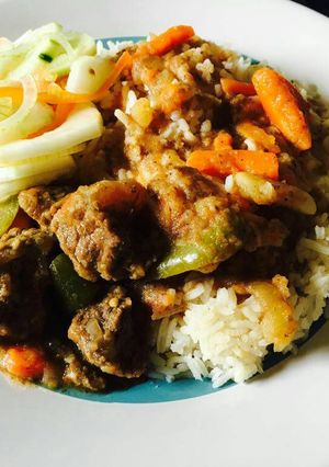 A picture of Beef stew.