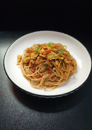 Foto resep Spaghetti Goreng ala Mie Jawa