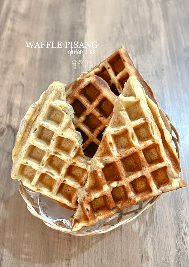 Foto resep Waffle Pisang Gluten Free