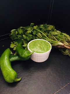 Una foto de Salsa de ají jalapeños