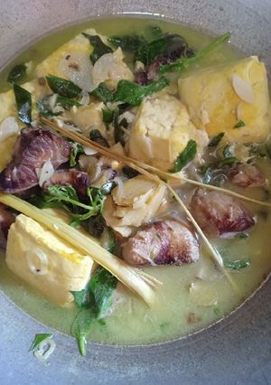 Foto resep Sayur cucut tahu kuning (less santan)