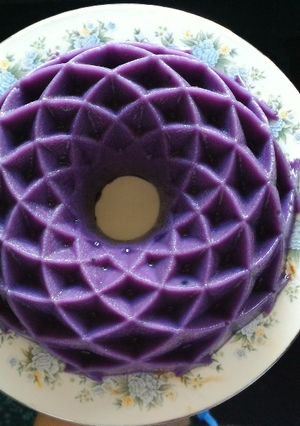 Foto resep Puding Ubi Ungu