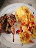 Asado de codornices