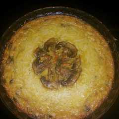 Una foto de Quiche de verduras
