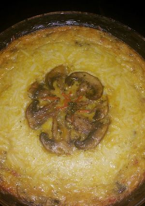 Una foto de Quiche de verduras