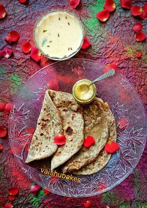 A picture of Puran Poli.