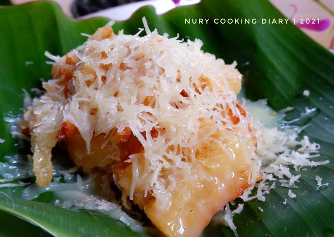 Resep Singkong keju merekah sempurna, Enak Banget