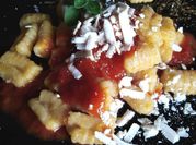 Una foto di ricette salate con kefir