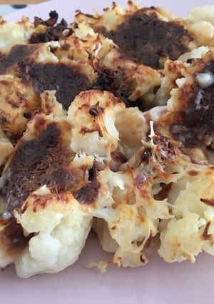 Una foto de Coliflor con bechamel y queso al horno 🤤
