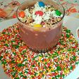 Chocolate Dry Fruit Custard