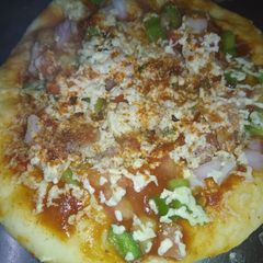 Homemade pizza A picture of Homemade pizza.