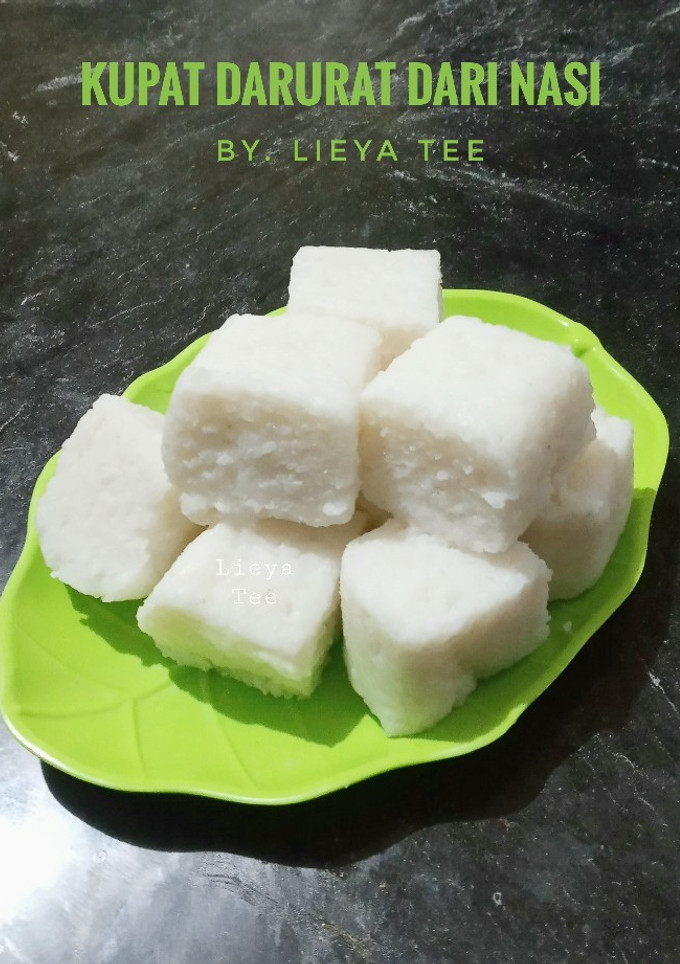 Foto resep Kupat Darurat dari Nasi