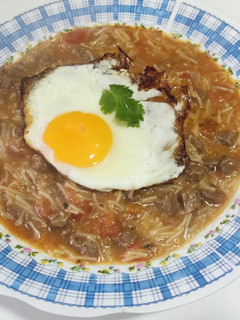 Una foto de Sopa criolla