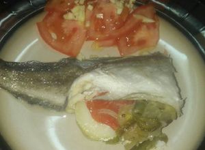 Una foto de Brotola rellena