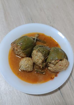 Una foto de Alcachofas rellenas